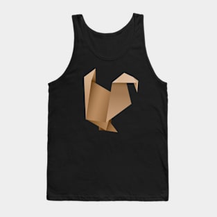 Origami turkey Tank Top